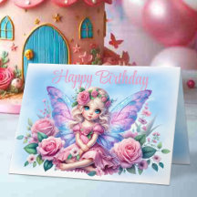 Kleine Kindermädchen in rosa Kleidung & Rose Gebur