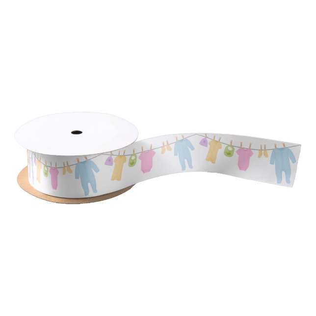 Kleine Kleiderdusche Satinband (Spule)