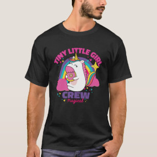 Kleine kleine Mädchen aus dem Unicorn Magical Yu T-Shirt