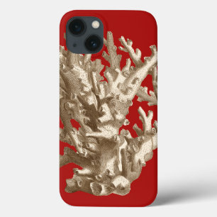 Kleine Koralle in Rot Case-Mate iPhone Hülle