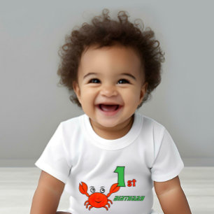 Kleine Krabbe Baby Strampler