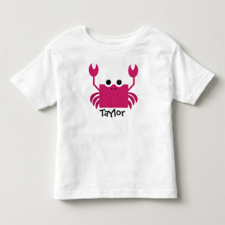 Kleine Krabbe personalisiert Kleinkind T-shirt