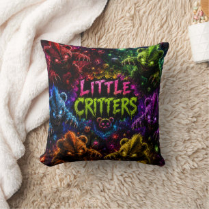 Kleine Kreaturen Neon-Galaxie-Monster-Kissen Kissen