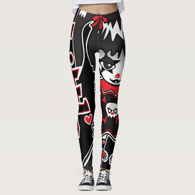 Kleine Krone Leggings (Vorderseite)