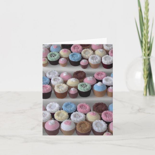 Kleine Kuchen! Anmerkungs-Karte Karte (Vorderseite)
