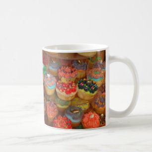 Kleine Kuchen Kaffeetasse