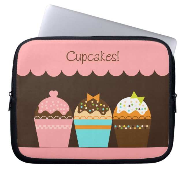 Kleine Kuchen - Laptop-Hülse Laptopschutzhülle (Vorderseite)