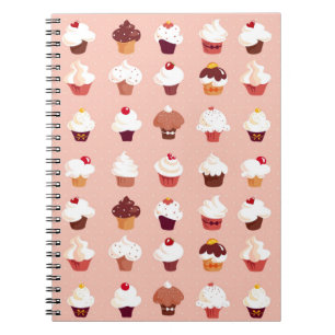 Kleine Kuchen Notizblock