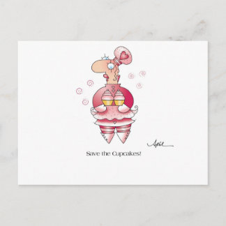 KLEINE KUCHEN Postkarte bis April McCallum