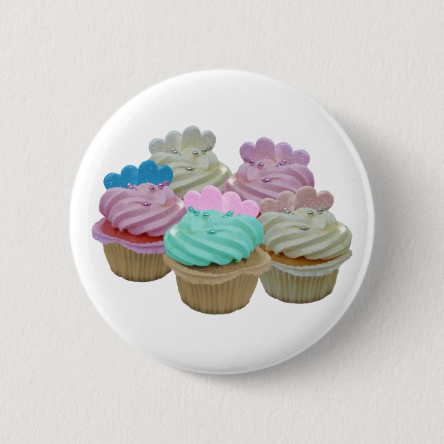Kleine Kuchen reichlich! Button (Vorderseite)