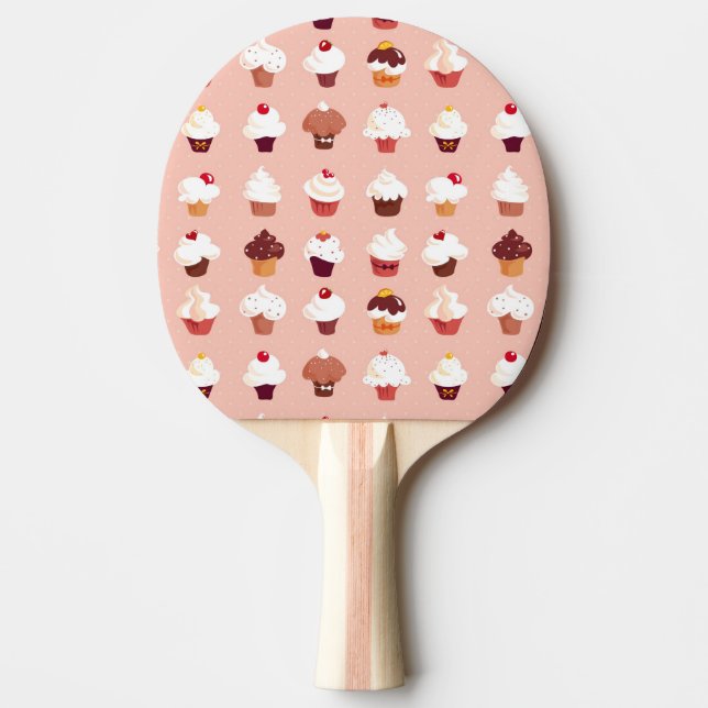 Kleine Kuchen Tischtennis Schläger (Vorderseite)