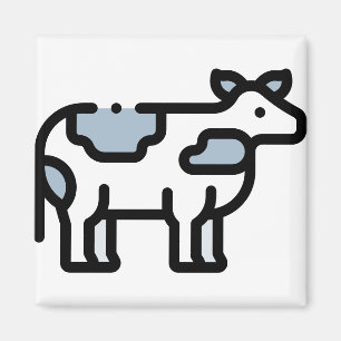 Kleine Kuh Magnet