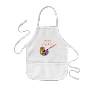 Kleine Künstler-Schürze - kundengerecht Kinderschürze