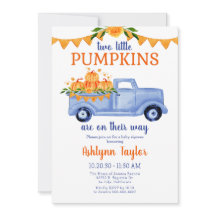 Kleine Kürbis-Zwillingsdusche