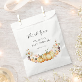 kleine Kürbisbrunnendusche Geschenktütchen