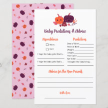 Kleine Kürbisvorhersagen & Ratschläge Kinderdusche