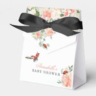 Kleine Lady Marienkäfer Rosen Mädchen Baby Shower Geschenkschachtel