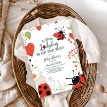Kleine Ladybug Spring Baby Dusche