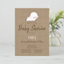 Kleine Lammeinladung, Lamm-Babydusche
