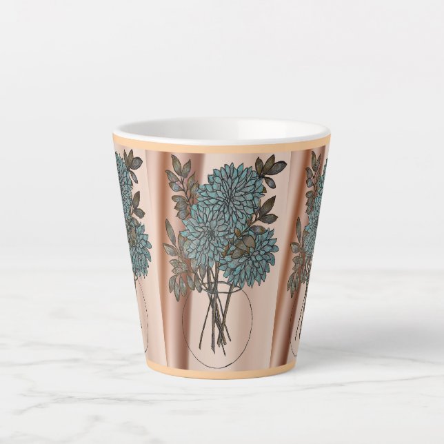 Kleine Latte-Tasse Milchtasse (Vorderseite)
