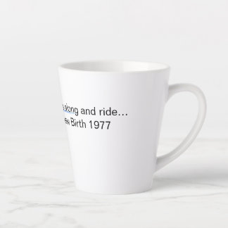 Kleine Latte-Tasse Milchtasse