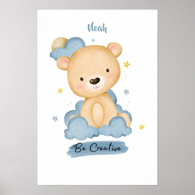 Kleine Lektionen Bären aus der Cloud Poster (Vorne)