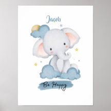 Kleine Lektionen Elefant aus der Cloud