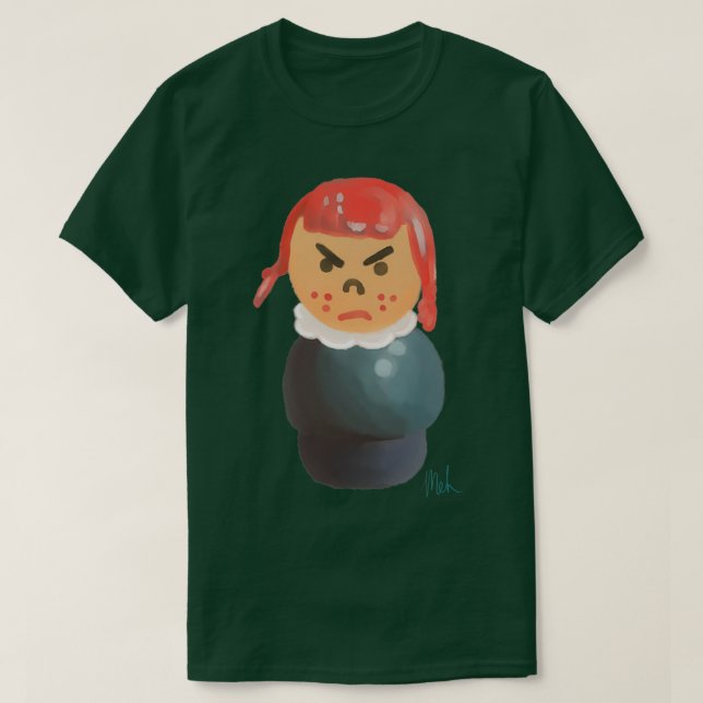 Kleine Leute schlechte Einstellung T-Shirt (Design vorne)
