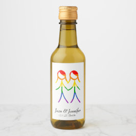 Kleine Lieben Weinetikett