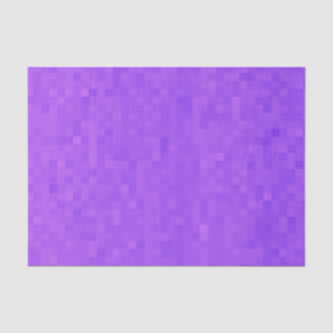Kleine lila Mosaik-Viereckfliesen, Tissue-Papier Seidenpapier