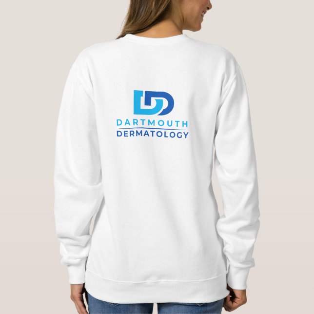 Kleine Logos Crew Frauen Neck Sweatshirt (Rückseite)