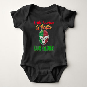 Kleine Luchador Custom Family Matching Baby Strampler