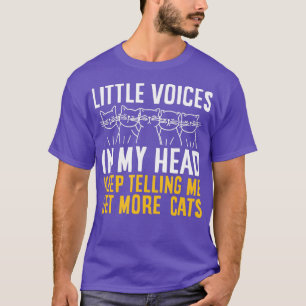 Kleine, lustige Stimmen in meinem Kopf Behielt mir T-Shirt