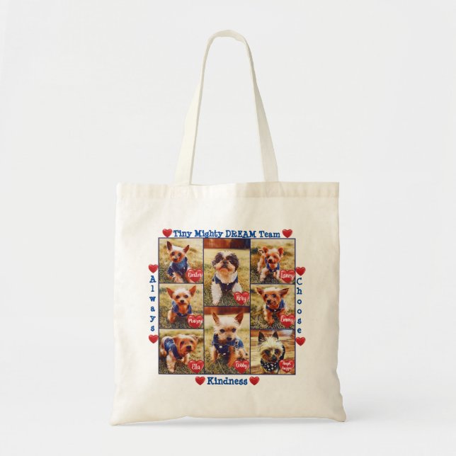 Kleine mächtige TRAUMteam-Taschen-Tasche Tragetasche (Vorne)