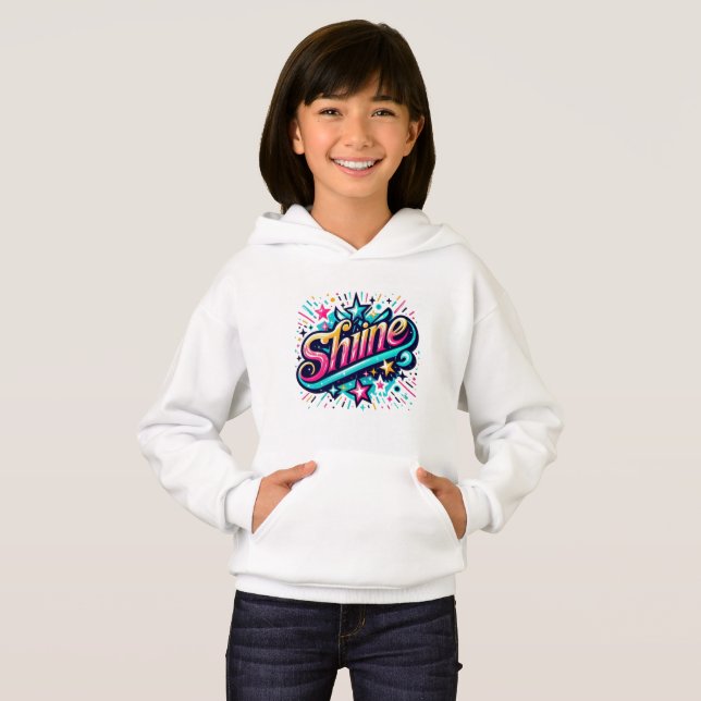 Kleine Mädchen Hoodie (Vorne ganz)