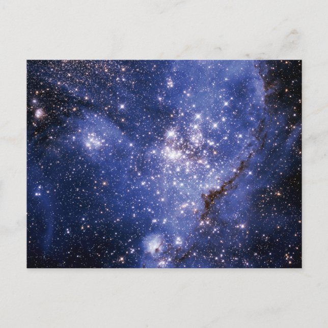Kleine magellanische Cloud Postkarte (Vorderseite)