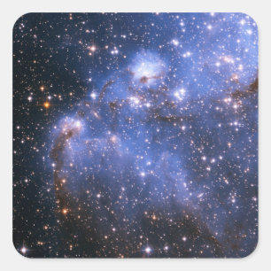 Kleine Magellansche Wolke Quadratischer Aufkleber