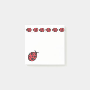 Kleine Marienkäfer Notizblock Post It Notizen Gesc