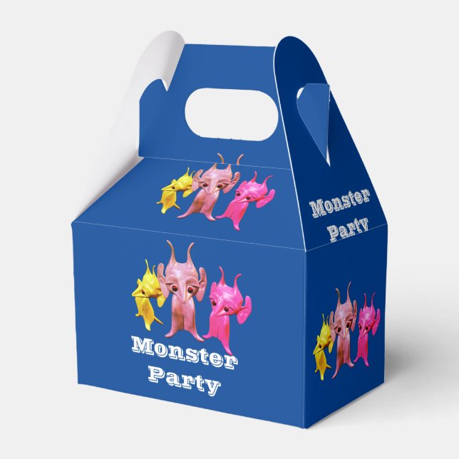 Kleine Marsianer, personalisiert für Kinder. Geschenkschachtel (Vorderseite)