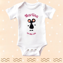 Kleine Maus Baby Strampler