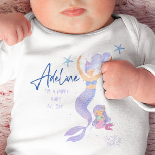 Kleine Meerjungfrau Baby Strampler