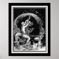 "Kleine Meerjungfrau" ca. 1920er Jahre -Ida Rentou