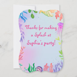 Kleine Meerjungfrau Dankeskarte