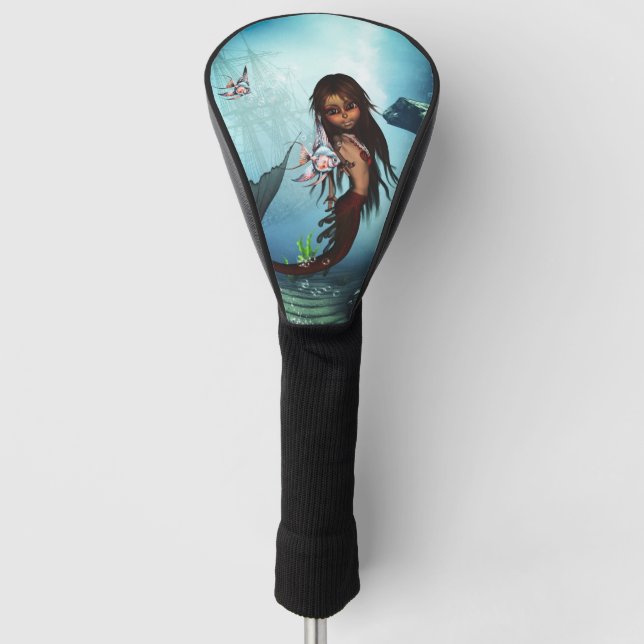Kleine Meerjungfrau Golf Headcover (Vorderseite)