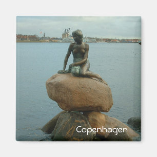 Kleine Meerjungfrau - Kopenhagen Magnet