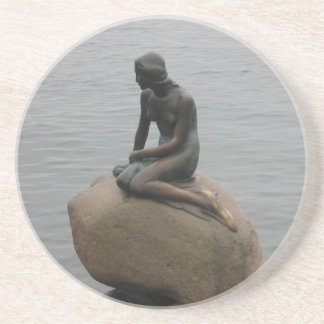 Kleine Meerjungfrau Kopenhagen Sandstein Untersetzer