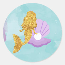 Kleine Meerjungfrau unter dem Gastgeschenk