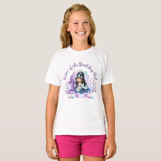 Kleine Meerjungfrau zum ersten Geburtstag Mädchen T-Shirt