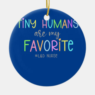 Kleine Menschen sind meine Lieblingsarbeit und lie Keramik Ornament