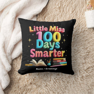 Kleine Miss 100 Tage intelligenter feiern 100 Tage Kissen